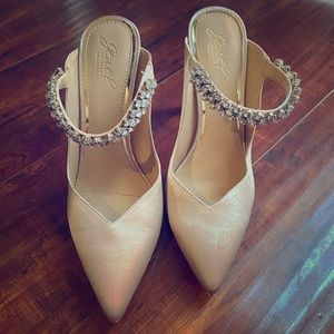 Badgley Mischka Jewel heels size 9 - wedding heels